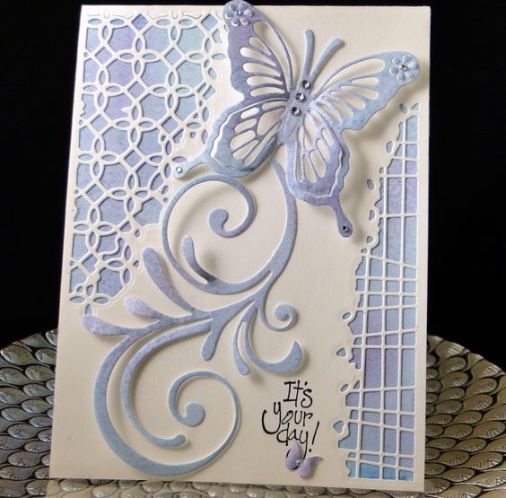 Нежные весенние открытки с бабочками Волшебные идеи для вдохновения