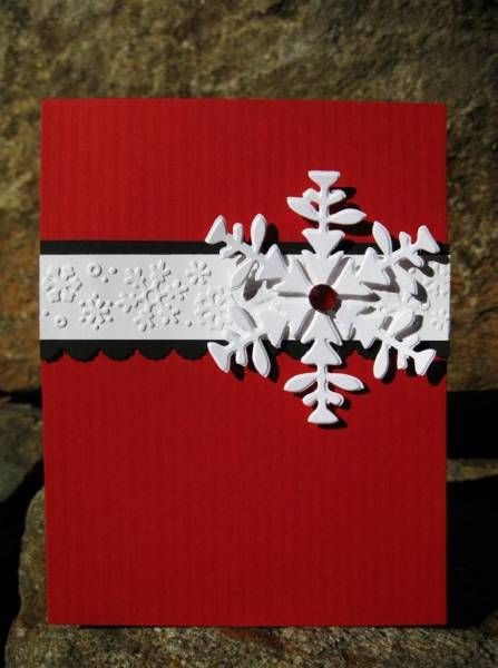 Нарядные новогодние открытки со снежинками Волшебные идеи для вдохновения