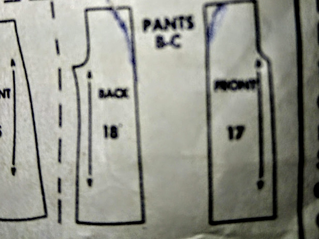 Широкие брюки из трикотажа - начало