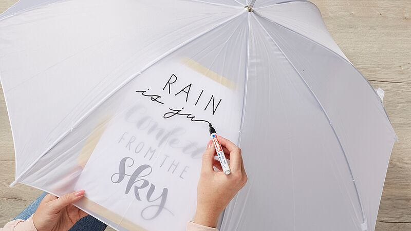 Мастер-класс по росписи зонта: идея оригинального подарка, с которым дождь не помеха